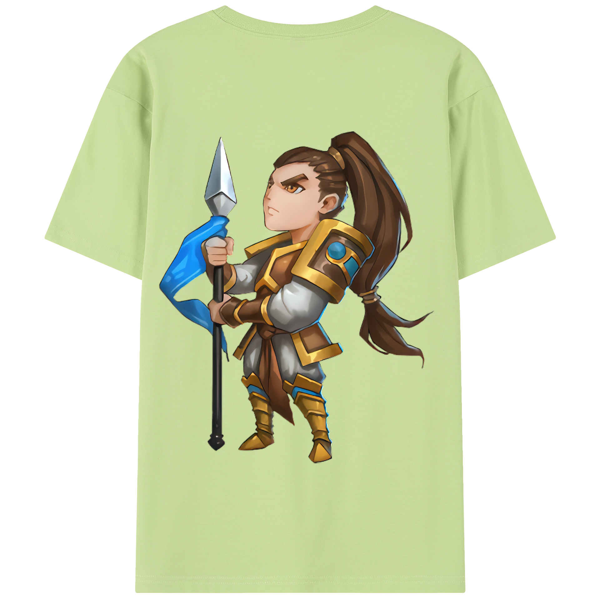 リーグ・オブ・レジェンド League of Legends LOL 綿100％半袖Tシャツ（背面プリント）